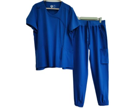 Nurse Uniform Scrubs Suit in Four-stretch